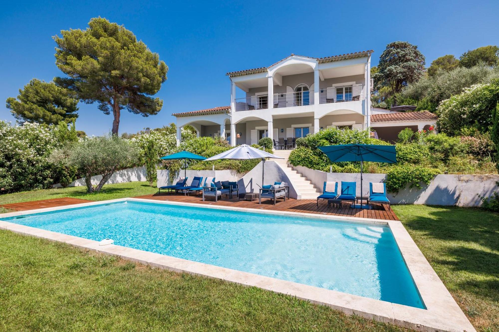 Villa Athena - Villa Dexception Vue Montagne Mougins Extérieur photo